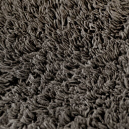 Allure Bath Fashions Corner Shower Mat 100% Cotton - Charcoal - thumbnail 3