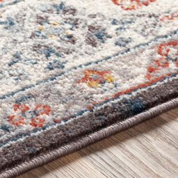 Livabliss Ankara-Vintage Brown Blue Cream Traditional Boho Living Dining Bedroom Rug 120 X 170 Cm Easy Care, Non Shedding - thumbnail 3