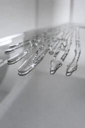 Mirroroutlet Handcrafted Glitter Resin Tree Mirror - thumbnail 2