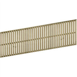Premier Garden Supplies Premier Tuscany Wooden Trellis Panel 6Ft X 2Ft (3 Pack) Vertical Slatted Decorative Fencing Topper For Climbing Plant Support - thumbnail 5