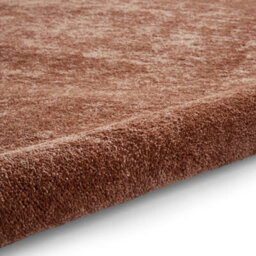 Terracotta Plain Shaggy Rug, 17mm Thickness Stain-Resistant Rug, Modern Rug For Bedroom, & Diningroom-60Cm X 115Cm - thumbnail 6