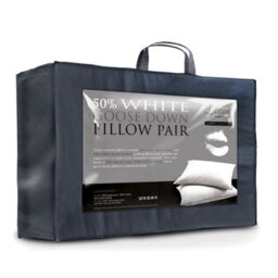 Littens 50% Goose Down & Feather Pair Pillows 280Tc Cotton, Down Proof (48Cm X 74Cm) - thumbnail 1