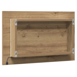 Walplus Bathroom Mirror With Led Light Artisan Oak 60X8.5X38 Cm - thumbnail 8