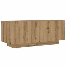 Berkfield Tv Cabinet With Led Lights Artisan Oak 180X35X40 Cm Engineered Wood - thumbnail 8