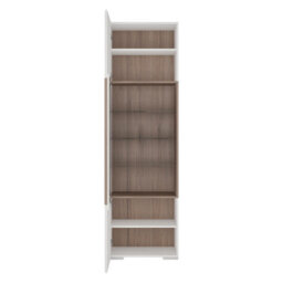 Furniture To Go Toronto Tall Narrow Glazed Display Cabinet With Internal Shelves (Inc. Plexi Lighting) - thumbnail 3