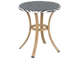 Wyld And Coco Verandalux 70Cm Round Bistro Table, Pe Rattan Top - thumbnail 2