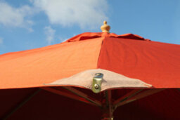 Garden Market Place The Garden Marketplace Premium 3M Hardwood Garden Parasol Umbrella Terracotta - thumbnail 5