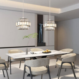 Harper Living Easy Fit Pendant Shade, Matt Black Ceiling Light Shade With Diameter 27Cm - Modern Lamp Shades - thumbnail 6