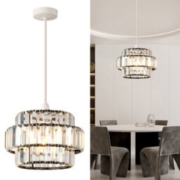 Harper Living Easy Fit Pendant Shade, Matt Black Ceiling Light Shade With Diameter 27Cm - Modern Lamp Shades - thumbnail 4