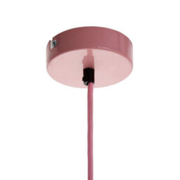 Orsina Pink Metal Wire Pendant Light With Cage Shade, Thin Wire Hanging Light For Ceiling, Decorative Pendant Light - thumbnail 6