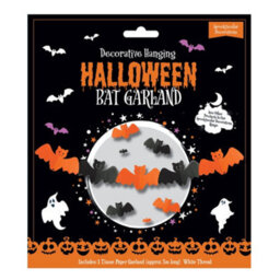Halloween Bat Garland Decoration 3M - thumbnail 1
