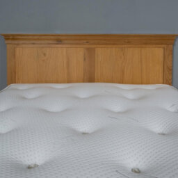 Elm Home And Products Elm Home And Garden Quality Oak Double Bed: 4'6 Natural Finish - Hand Crafted - thumbnail 4