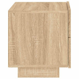 Walplus Bedside Cabinet With Led Lights Sonoma Oak 70X36X40.5 Cm - thumbnail 8