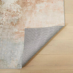 Xample Concept Looms Liberty Spring Washable Rug 160X230Cm Soft Velvet Feel, Low Pile 4mm, Durable Polyester, Neutral Brown - thumbnail 4