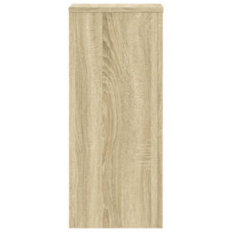 Walplus Plant Stands 2 Pcs Sonoma Oak 30X30X70 Cm Engineered Wood - thumbnail 5