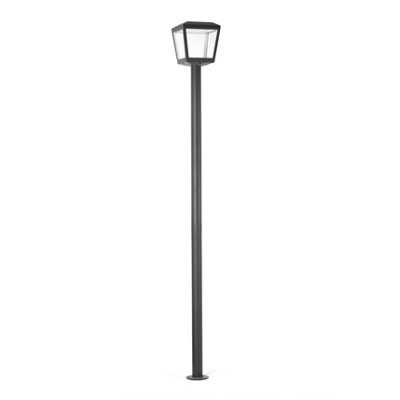 Luminosa Lighting Luminosa Plaza Outdoor Led Lamp Post Dark Grey 18W 3000K Ip54 - image 1