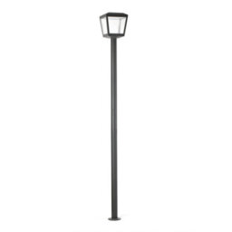 Luminosa Lighting Luminosa Plaza Outdoor Led Lamp Post Dark Grey 18W 3000K Ip54 - thumbnail 1