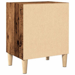 Berkfield Bedside Cabinet Old Wood 40X30X50 Cm Engineered Wood - thumbnail 6