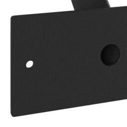 Walplus Flag Pole Holder Black 13 X 6 Cm Steel - thumbnail 7