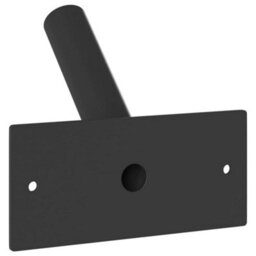 Walplus Flag Pole Holder Black 13 X 6 Cm Steel - thumbnail 6