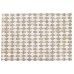 Beliani Rug Seslice Beige 160 X 230 Cm Leather - thumbnail 5