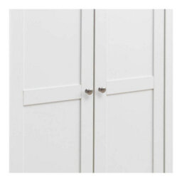Timber Art Design Astbury 2 Door Double Wardrobe White And Oak Bedroom Furniture - thumbnail 5