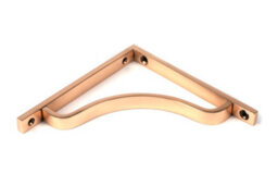 From the Anvil Polished Bronze Abingdon Shelf Bracket (150mm X 150mm) - thumbnail 2