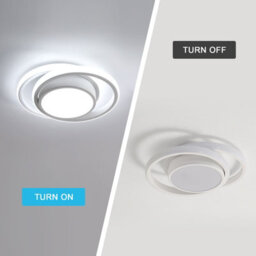 Pheashine Sleek Ceiling Light White Round 32W 6500K Two-Pack - thumbnail 4