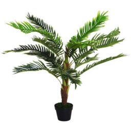 Artificial Cycas, 123 Cm Tall, Indoor And Outdoor Plant With Pot Included, Decoration For Home And Garden - thumbnail 1