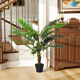 Artificial Cycas, 123 Cm Tall, Indoor And Outdoor Plant With Pot Included, Decoration For Home And Garden - thumbnail 3