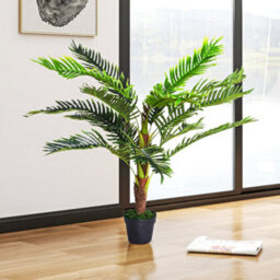 Artificial Cycas, 123 Cm Tall, Indoor And Outdoor Plant With Pot Included, Decoration For Home And Garden - thumbnail 9