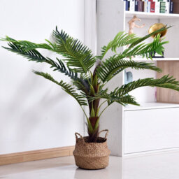 Artificial Cycas, 123 Cm Tall, Indoor And Outdoor Plant With Pot Included, Decoration For Home And Garden - thumbnail 7