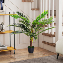 Artificial Cycas, 123 Cm Tall, Indoor And Outdoor Plant With Pot Included, Decoration For Home And Garden - thumbnail 8