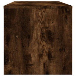 Berkfield Durable Tv Cabinet Smoked Oak 100X40X40 Cm Engineered Wood - thumbnail 5
