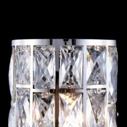 Luminosa Lighting Luminosa Gelid Wall Lamp Chrome & Crystal, 1 Light, G9 - thumbnail 7
