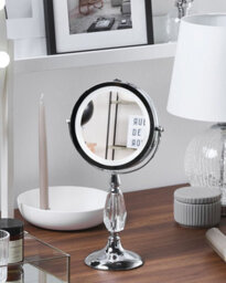 Beliani Makeup Mirror Led Maury Silver - thumbnail 2
