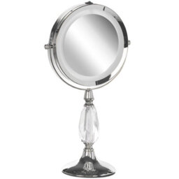 Beliani Makeup Mirror Led Maury Silver - thumbnail 7