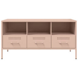 Berkfield Industrial Tv Cabinet Pink 100.5X39X50.5 Cm Steel - thumbnail 6