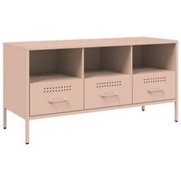 Berkfield Industrial Tv Cabinet Pink 100.5X39X50.5 Cm Steel