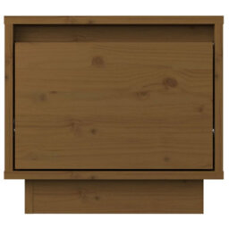Berkfield Bedside Cabinets 2 Pcs Honey Brown 35X34X32 Cm Solid Wood Pine - thumbnail 5