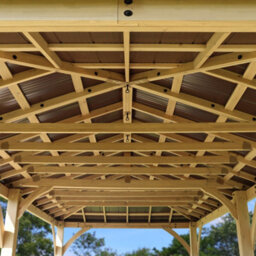 Meridian Gazebo 12Ft X 24Ft (3.7M X 7.4M) With Rain Guttering - thumbnail 6