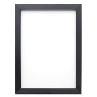 SuperGift.com A4 Black Photo Frame -Sleek ,minimalist Black Finish - image 1