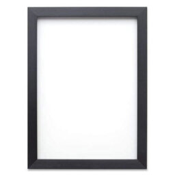 SuperGift.com A4 Black Photo Frame -Sleek ,minimalist Black Finish - thumbnail 1