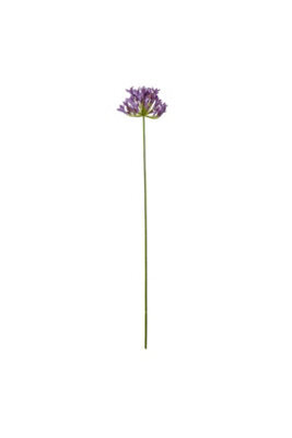 Lilac Agapanthus Faux Flower Spray For Elegant Home Decor - image 1