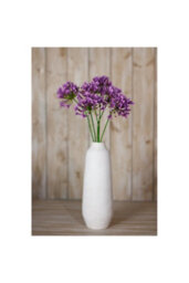 Lilac Agapanthus Faux Flower Spray For Elegant Home Decor - thumbnail 4