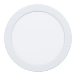 Elegant White Round Led Flush Downlight For Walls And Ceilings - 10.5W Spotlight