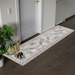 Imperial Rooms Homeware Soft Pile Runner Rug Living Room Rugs Anti Slip Hallway Rug Kitchen Rugs Coastal 60X110Cm - thumbnail 4