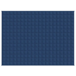 Walplus Weighted Blanket Blue 150X200 Cm 11 Kg Fabric - thumbnail 3