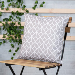 icon Indoor And Outdoor Waterproof Filled Cushion Set Of 4 Grey - thumbnail 2