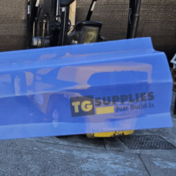 Pack Of 8 - High Impact Sunruf Translucent Pvc Corrugated Greca Box Profile Roofing Sheets 1830mm - 6Ft - thumbnail 3